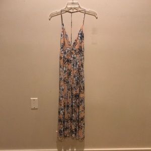Clayton floral midi dress